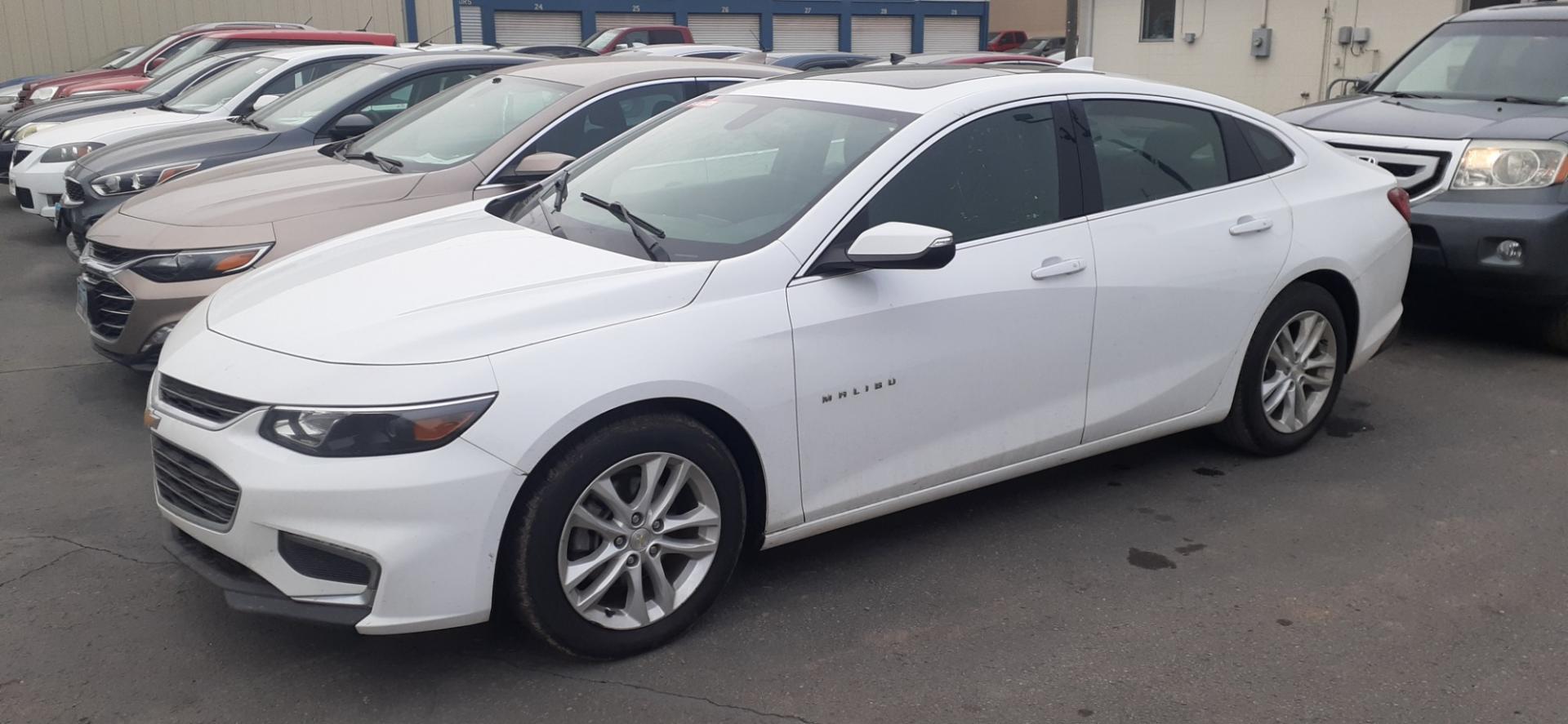 2018 Chevrolet Malibu LT (1G1ZD5ST9JF) with an 1.5L L4 DOHC 16V engine, 6A transmission, located at 2015 Cambell Street, Rapid City, SD, 57701, (605) 342-8326, 44.066433, -103.191772 - Photo#1